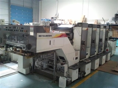Изображение 4 красочная офсетная машина MITSUBISHI 1F-4