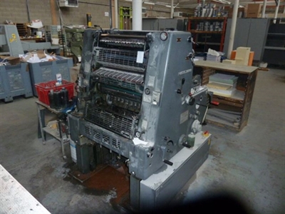 Изображение 1 красочная офсетная машина HEIDELBERG GTO-52