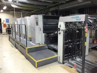 Изображение 4 красочная офсетная машина ROLAND 704-3B
