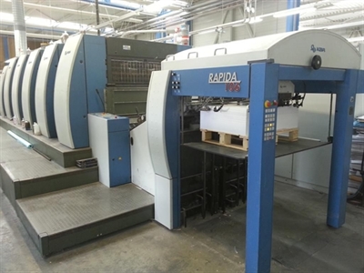 Изображение 5 красочная офсетная машина KOENIG-BAUER RAPIDA-106-5-CX-L