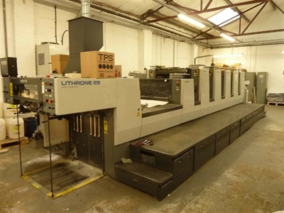 Изображение 5 красочная офсетная машина KOMORI L-528--LX