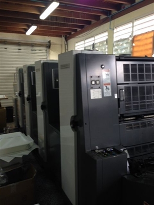 Изображение 4 красочная офсетная машина FUJI-SHINOHARA 66--4