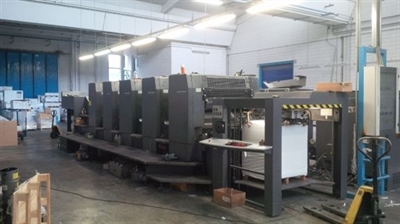 Изображение 5 красочная офсетная машина HEIDELBERG SM-102-5-P
