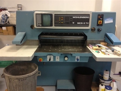 Изображение Резальная машина WOHLENBERG 92MCS2TV