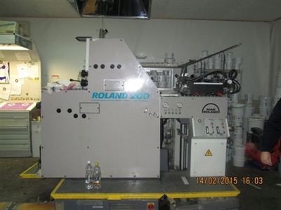 Изображение 2 красочная офсетная машина ROLAND 202-TOB