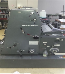 Изображение 1 красочная офсетная машина HEIDELBERG GTO-52