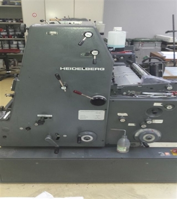 Изображение 1 красочная офсетная машина HEIDELBERG GTO-52