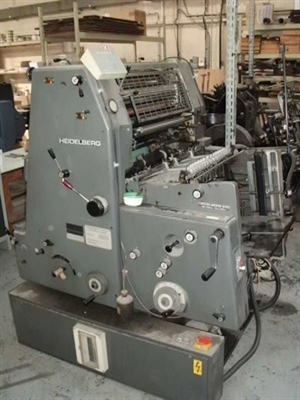 Изображение 1 красочная офсетная машина HEIDELBERG GTO-52