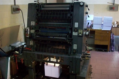 Изображение 1 красочная офсетная машина HEIDELBERG GTO-52