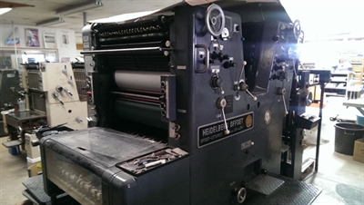 Изображение 2 красочная офсетная машина HEIDELBERG SORMZ