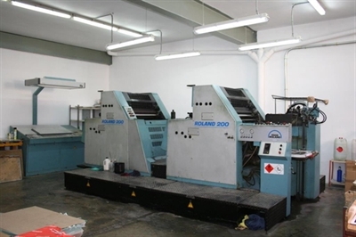 Изображение 4 красочная офсетная машина ROLAND 204-TOB