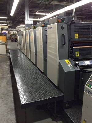 Изображение 5 красочная офсетная машина KOMORI L-528--LX