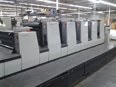 Изображение 5 красочная офсетная машина KOMORI L-528--LX