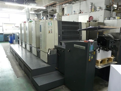 Изображение 4 красочная офсетная машина ROLAND 504---LX