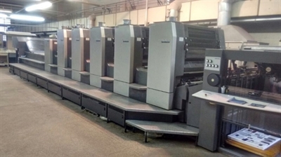 Изображение 5 красочная офсетная машина HEIDELBERG SM-102-5-P-LX