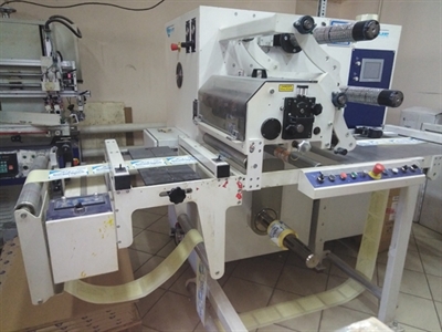 Изображение Флексо комплекс LEXUS 450/6C. Flexo Plate Mounter Narrow Web 450 Cylinders .УСТРОЙСТВО ПЕРЕМОТКИ OPAL 410